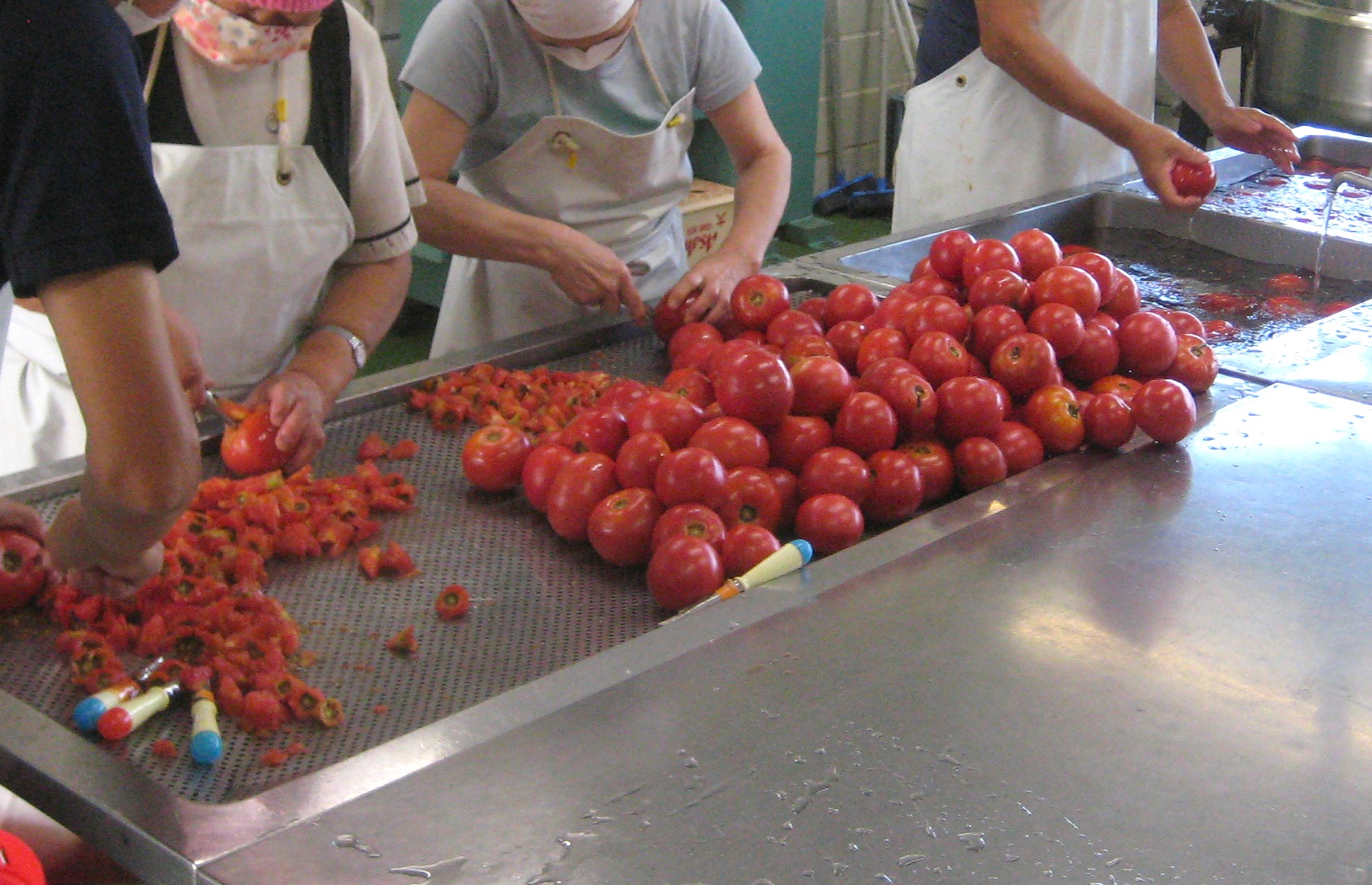 トマトジュース作り2